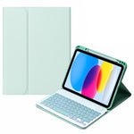 SA-10DS 背光藍牙鍵盤皮套附筆槽，適用於 iPad 第十代 10.9 吋 2022