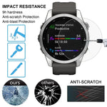 適用於 Huawei Watch GT 2 42mm 智慧手錶鋼化玻璃螢幕保護貼，適用於 Garmin Fenix 7S、Realme Watch、Amazfit Falcon、Huawei Watch GT 2 42mm、Huawei Watch GT 3 42mm、Garmin Forerunner 158、Garmin Instinct Crossover