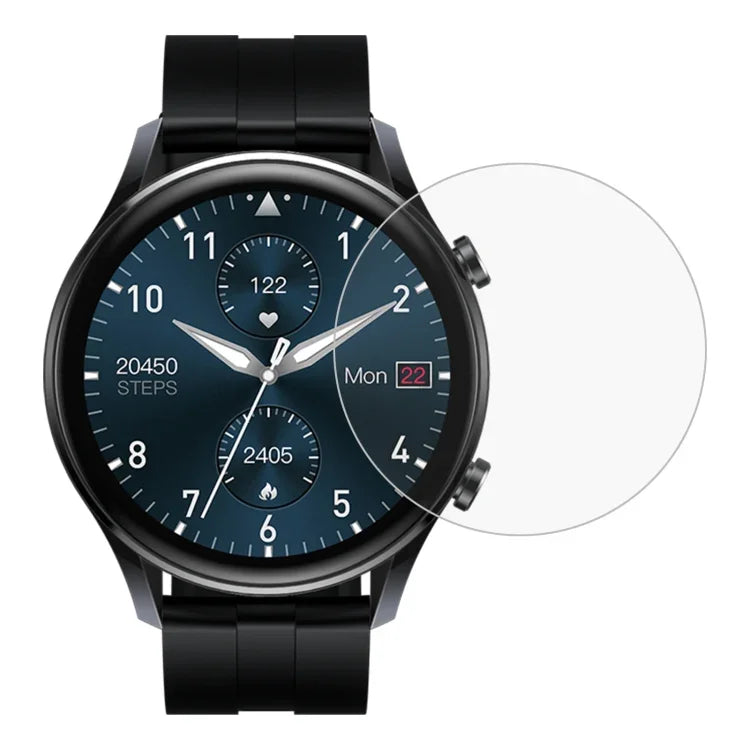 適用於 Huawei Watch GT 2 42mm 智慧手錶鋼化玻璃螢幕保護貼，適用於 Garmin Fenix 7S、Realme Watch、Amazfit Falcon、Huawei Watch GT 2 42mm、Huawei Watch GT 3 42mm、Garmin Forerunner 158、Garmin Instinct Crossover