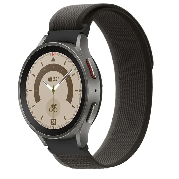織帶尼龍錶帶，適用於 Samsung Galaxy Watch4 / 5 / 5 Pro