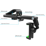 Multifunctional Car Sun Visor Rear Seat Mobile Phone Holder, Z001 (Green), Z001 (Grey)