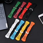 氟橡膠透明錶帶保護殼，適用於 Apple Watch Series 8&7 45mm，適用於 Apple Watch Series 8&7 45mm/SE 2&6&SE&5&4 44mm
