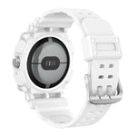 三防純色一體成型錶帶，適用於 Google Pixel Watch