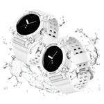 三防純色一體成型錶帶，適用於 Google Pixel Watch