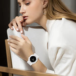三防純色一體成型錶帶，適用於 Google Pixel Watch