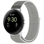 金屬頭尼龍環錶帶，適用於 Google Pixel Watch 4 / 3 / 2 / 1 41mm