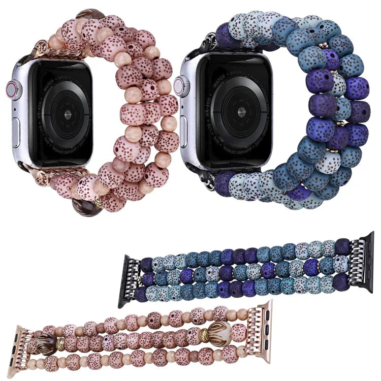 簡約菩提子錶帶，適用於 Apple Watch Ultra 49mm / Series 8&7 45mm，適用於 Apple Watch Series 8&7 41mm