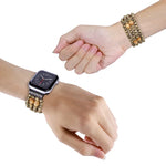玫瑰珠錶帶，適用於 Apple Watch Ultra 49mm / Series 8&7 45mm，適用於 Apple Watch Series 8&7 41mm