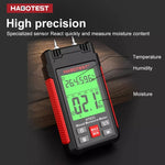 HABOTEST HT633 便攜多功能數位顯示木材濕度檢測器，HT633