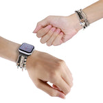 森林風格珠子錶帶，適用於 Apple Watch Ultra 49mm / Series 8&7 45mm，適用於 Apple Watch Series 8&7 41mm