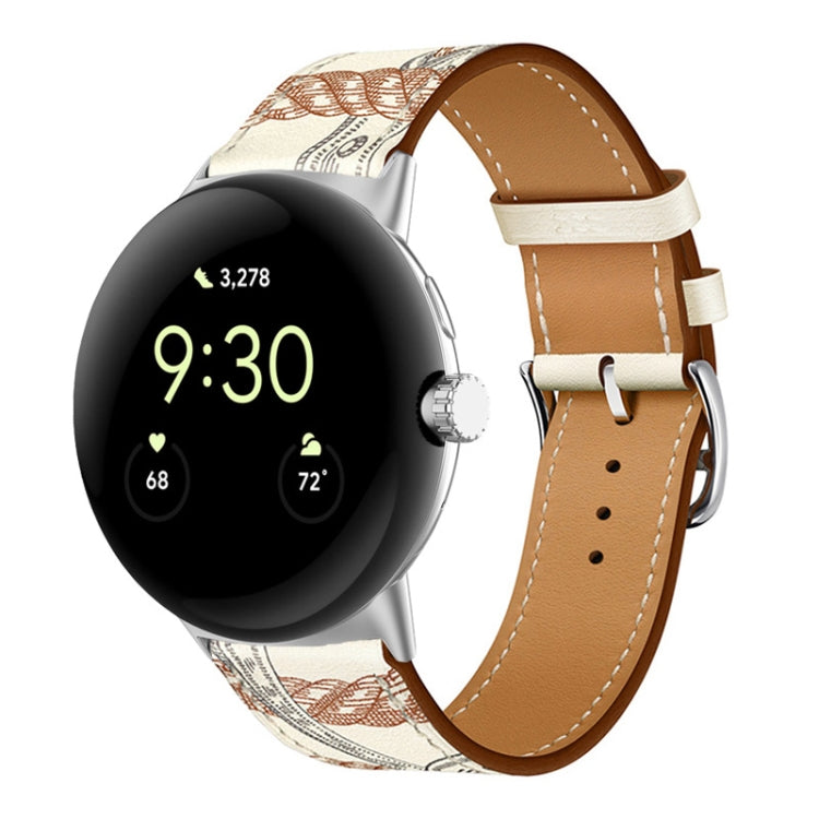 真皮錶帶，適用於 Google Pixel Watch 4 / 3 / 2 / 1 41mm