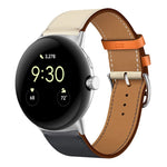 真皮錶帶，適用於 Google Pixel Watch 4 / 3 / 2 / 1 41mm