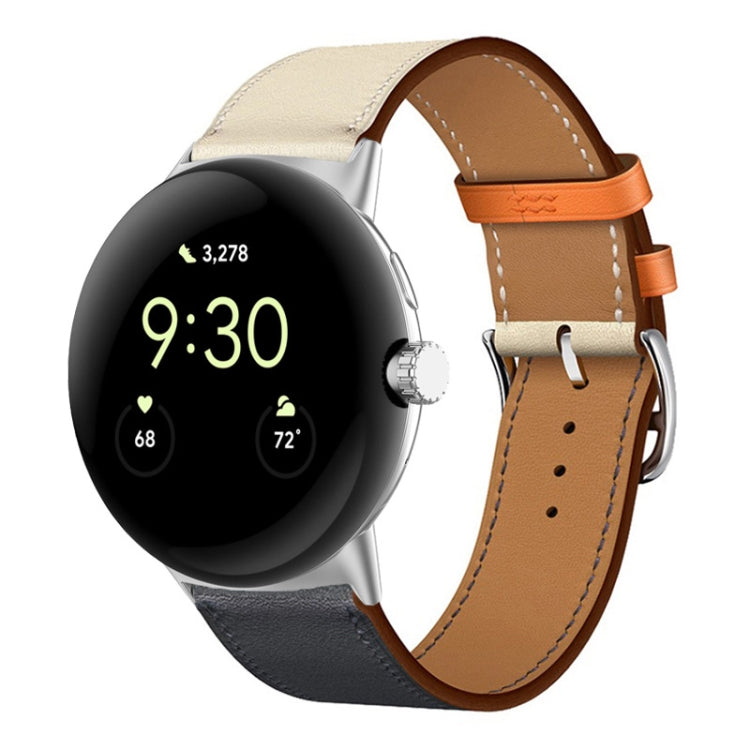 真皮錶帶，適用於 Google Pixel Watch 4 / 3 / 2 / 1 41mm