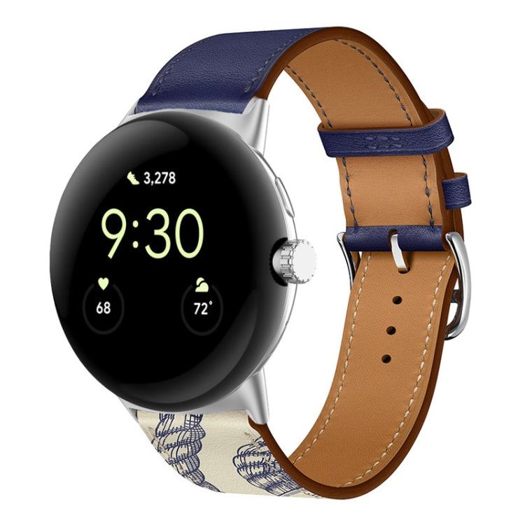 真皮錶帶，適用於 Google Pixel Watch 4 / 3 / 2 / 1 41mm
