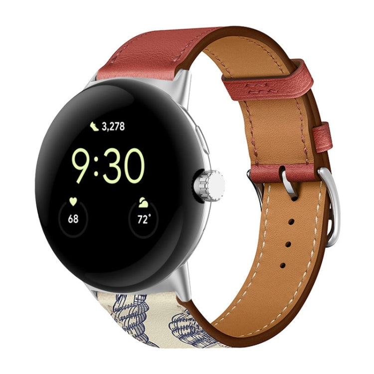 真皮錶帶，適用於 Google Pixel Watch 4 / 3 / 2 / 1 41mm