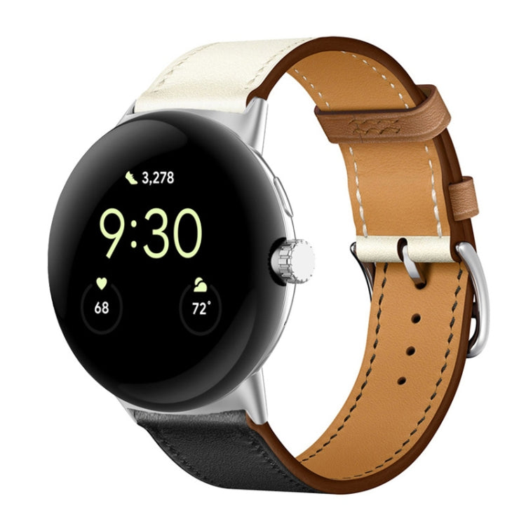 真皮錶帶，適用於 Google Pixel Watch 4 / 3 / 2 / 1 41mm