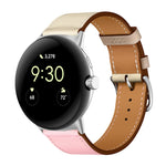 真皮錶帶，適用於 Google Pixel Watch 4 / 3 / 2 / 1 41mm