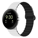 反扣磁性矽膠錶帶，適用於 Google Pixel Watch 4 / 3 / 2 / 1 41mm