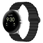 反扣磁性矽膠錶帶，適用於 Google Pixel Watch 4 / 3 / 2 / 1 41mm