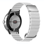 反向扣磁吸真皮錶帶，適用於 Google Pixel Watch 4 / 3 / 2 / 1 41mm