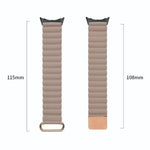 反向扣磁吸真皮錶帶，適用於 Google Pixel Watch 4 / 3 / 2 / 1 41mm