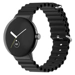 海洋矽膠錶帶，適用於 Google Pixel Watch 4 / 3 / 2 / 1 41mm