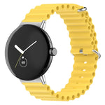 海洋矽膠錶帶，適用於 Google Pixel Watch 4 / 3 / 2 / 1 41mm