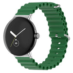 海洋矽膠錶帶，適用於 Google Pixel Watch 4 / 3 / 2 / 1 41mm