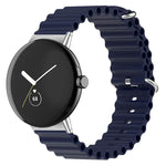 海洋矽膠錶帶，適用於 Google Pixel Watch 4 / 3 / 2 / 1 41mm