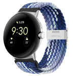 金屬扣尼龍錶帶，適用於 Google Pixel Watch 4 / 3 / 2 / 1 41mm