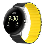 兩段式磁吸矽膠錶帶，適用於 Google Pixel Watch 4 / 3 / 2 / 1 41mm