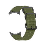 三環黑色扣尼龍錶帶，適用於 Google Pixel Watch 4 / 3 / 2 / 1 41mm