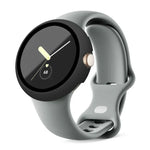 磨砂 PC 框架鋼化膜一體式手錶保護殼，適用於 Google Pixel Watch