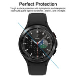 0.26mm 2.5D 9H 手錶鋼化玻璃保護貼，適用於 Samsung Galaxy Watch4 Classic 46mm，適用於 Samsung Galaxy Watch4 40mm