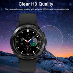 0.26mm 2.5D 9H 手錶鋼化玻璃保護貼，適用於 Samsung Galaxy Watch4 Classic 46mm，適用於 Samsung Galaxy Watch4 40mm