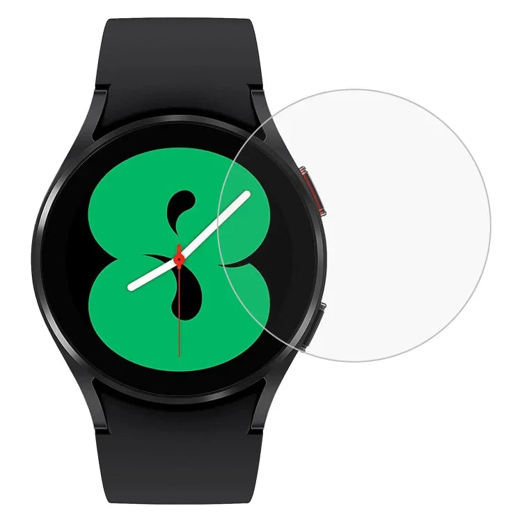 0.26mm 2.5D 9H 手錶鋼化玻璃保護貼，適用於 Samsung Galaxy Watch4 Classic 46mm，適用於 Samsung Galaxy Watch4 40mm