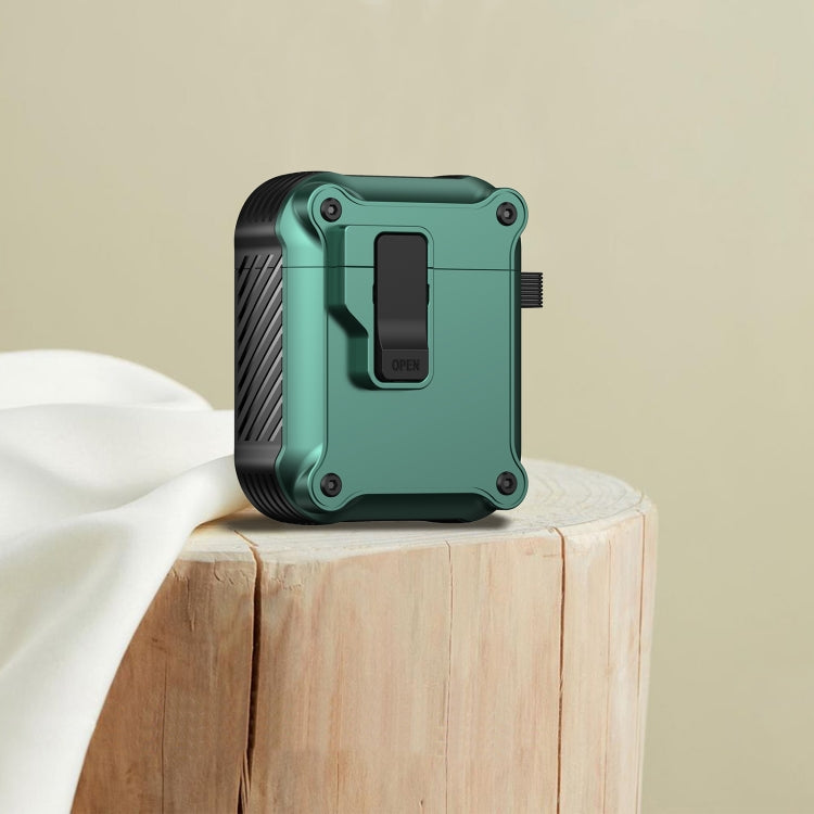 Eagle 防震耳機保護套附開關，適用於 AirPods Pro 3、AirPods Pro 2、AirPods 3、AirPods Pro、AirPods 1 / 2