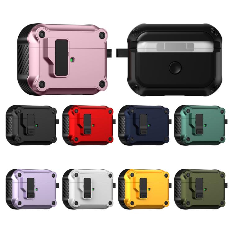 Eagle 防震耳機保護套附開關，適用於 AirPods Pro 3、AirPods Pro 2、AirPods 3、AirPods Pro、AirPods 1 / 2