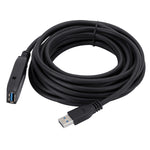 USB 3.0公對母數據同步超高速延長線，長度：10m，10m