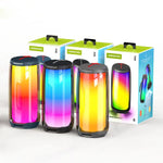 HOPESTAR P49 Tone Pulse RGB 燈防水藍牙喇叭，P49(藍色)，P49(黑色)，P49(灰色)