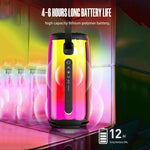 HOPESTAR P49 Tone Pulse RGB 燈防水藍牙喇叭，P49(藍色)，P49(黑色)，P49(灰色)