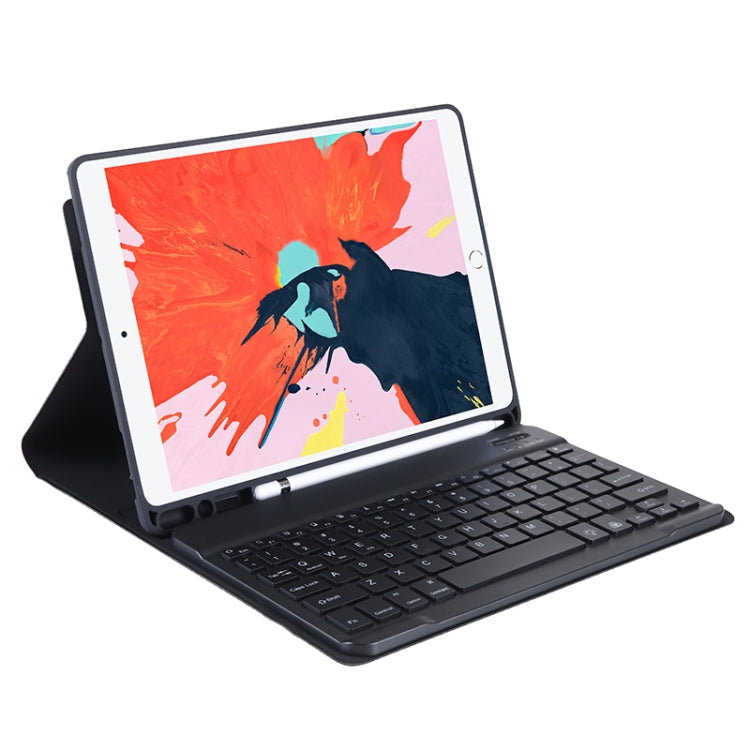 T07BB 適用於 iPad 9.7 吋 / iPad Pro 9.7 吋 / iPad Air 2 / Air (2018 & 2017) TPU 糖果色超薄藍牙鍵盤保護殼，附支架與筆槽，適用於 iPad 9.7 吋