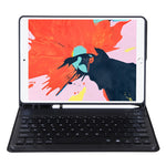 T07BB 適用於 iPad 9.7 吋 / iPad Pro 9.7 吋 / iPad Air 2 / Air (2018 & 2017) TPU 糖果色超薄藍牙鍵盤保護殼，附支架與筆槽，適用於 iPad 9.7 吋