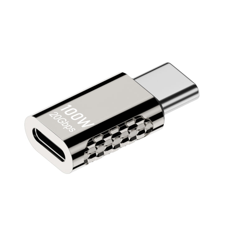 100W Type-C 公頭轉 Type-C 母頭 20Gbps 鋅合金轉接器，Type-C 公頭轉 Type-C 母頭側彎，Type-C 公頭轉 Type-C 母頭垂直角度，Type-C 公頭轉 Type-C 母頭中彎，Type-C 公頭轉 Type-C 母頭直線