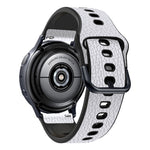 Universal TPU Litchi Texture Leather Watch Band, 20mm, 22mm