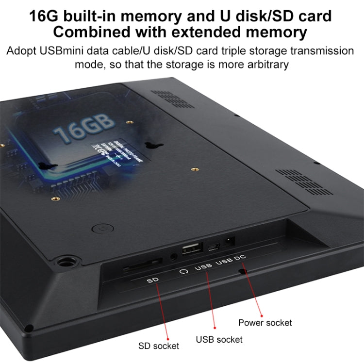 15 吋 IPS 顯示 WiFi 雲端相框，RK3126C 四核心最高 1.5GHz，Android 6.0，1GB+16GB，澳規插頭、美規插頭、歐規插頭、英規插頭