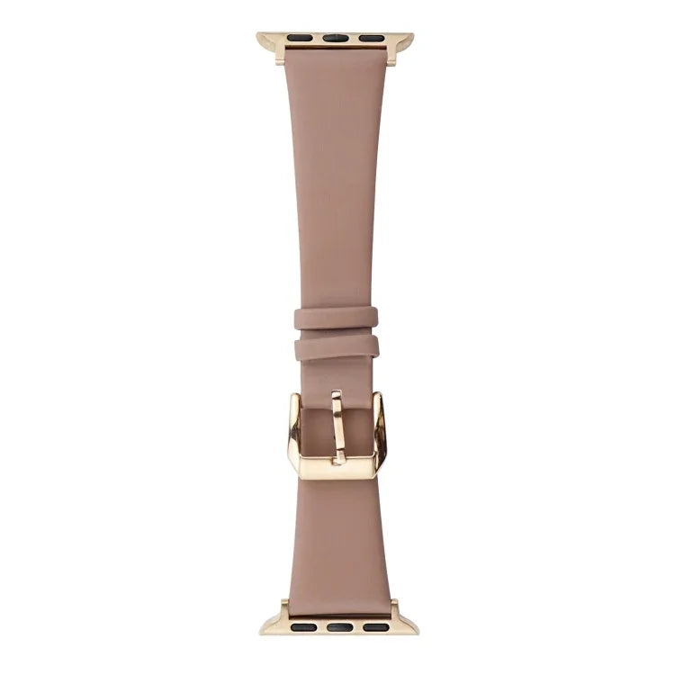 絲質皮革錶帶，適用於 Apple Watch Series 8&7 41mm / SE 2&6&SE&5&4 40mm，適用於 Apple Watch Ultra 49mm / Series 8&7 45mm / SE 2&6&SE&5&4 44mm