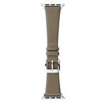 絲質皮革錶帶，適用於 Apple Watch Series 8&7 41mm / SE 2&6&SE&5&4 40mm，適用於 Apple Watch Ultra 49mm / Series 8&7 45mm / SE 2&6&SE&5&4 44mm