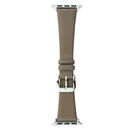 絲質皮革錶帶，適用於 Apple Watch Series 8&7 41mm / SE 2&6&SE&5&4 40mm，適用於 Apple Watch Ultra 49mm / Series 8&7 45mm / SE 2&6&SE&5&4 44mm
