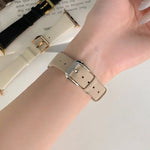 絲質皮革錶帶，適用於 Apple Watch Series 8&7 41mm / SE 2&6&SE&5&4 40mm，適用於 Apple Watch Ultra 49mm / Series 8&7 45mm / SE 2&6&SE&5&4 44mm